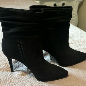 Black Suede Boot